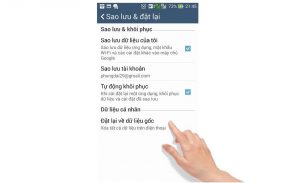 Khôi phục cài đặt gốc