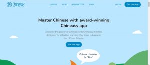 trang web học online tiếng Trung Chineasy