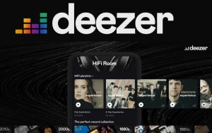 ứng dụng nghe nhạc trực tuyến Deezer