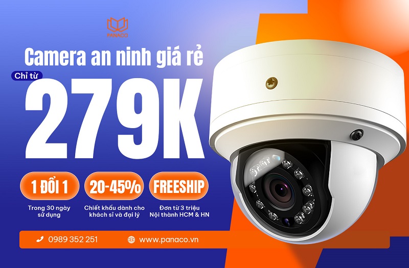 PANACO - Đơn vị cung cấp và lắp đặt camera an ninh chính hãng